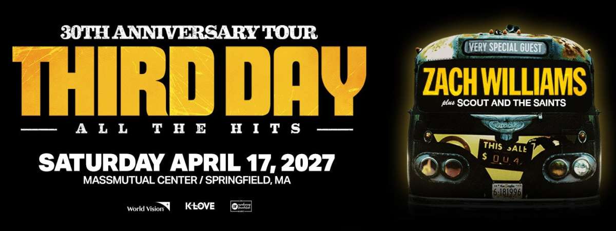 Third Day with very special guest Zach Williams & Scout and the Saints