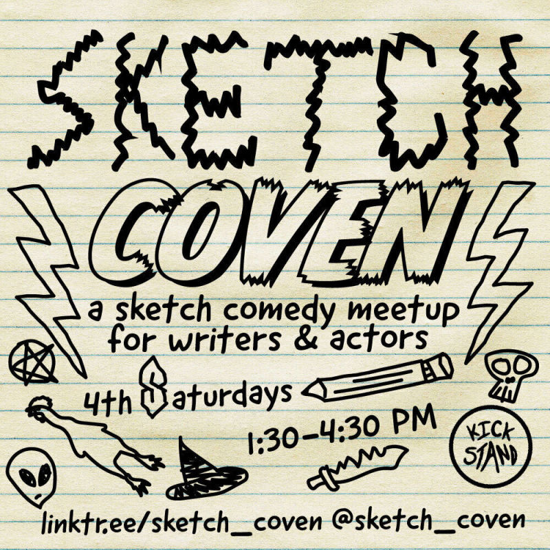 Sketch Coven Meetup for Writers and Actors