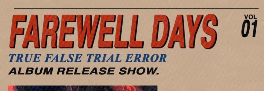 Farewell Days / Slide / Paleshade / Lovelock