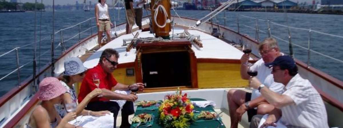 PRIVATE CHARTER on Schooner AMERICA 2.0