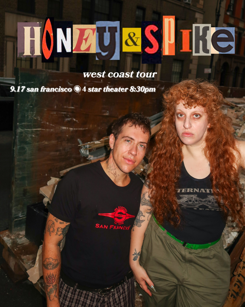 COMEDY: Honey Pluton & Spike Einbinder