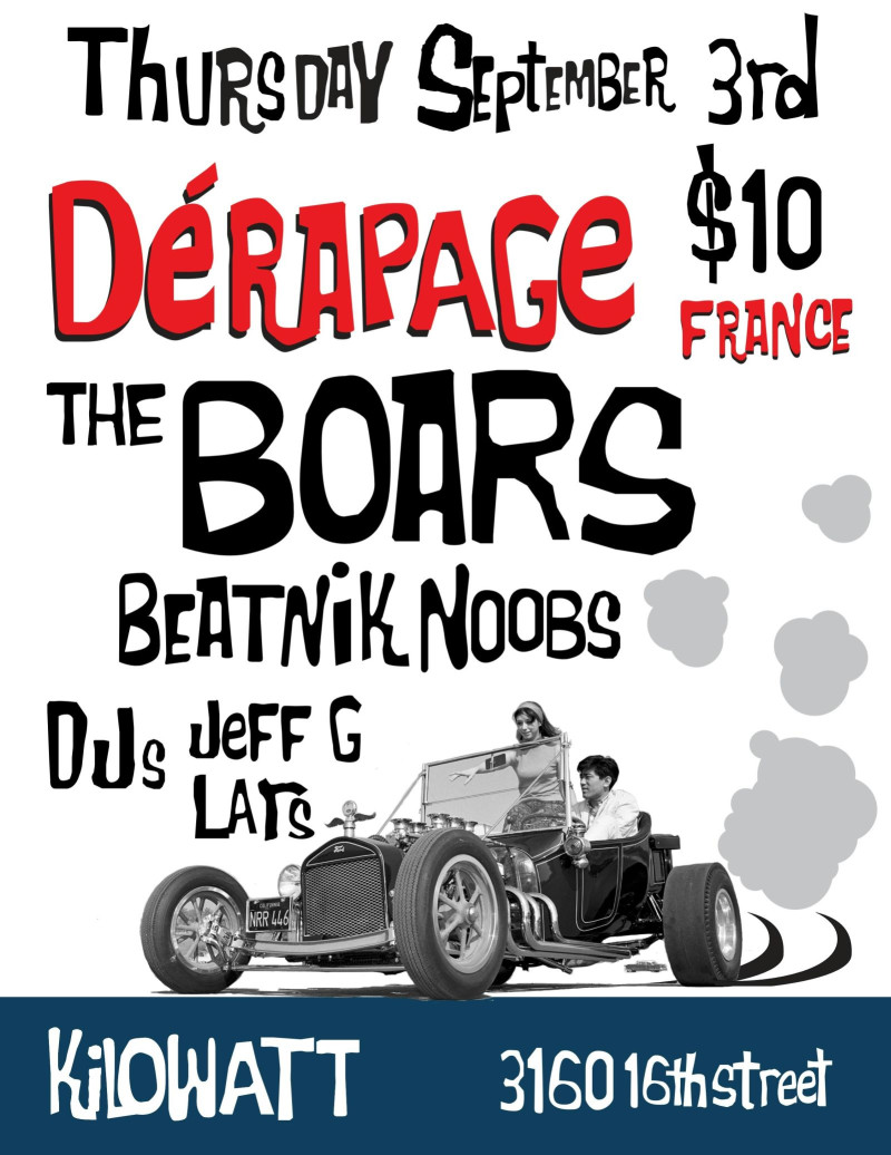 Dérapage (France), The Boars and Beatnik Noobs
