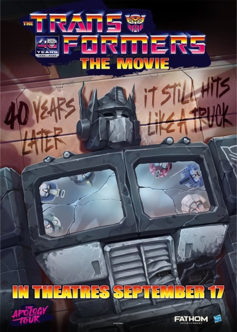 The Transformers: The Movie 40 Th Anniversary