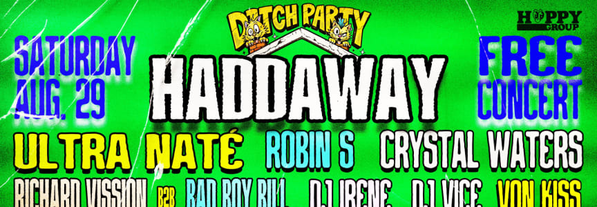 FREE EVENT! Haddaway, Robin S, Crystal Waters, Ultra Naté & MORE!