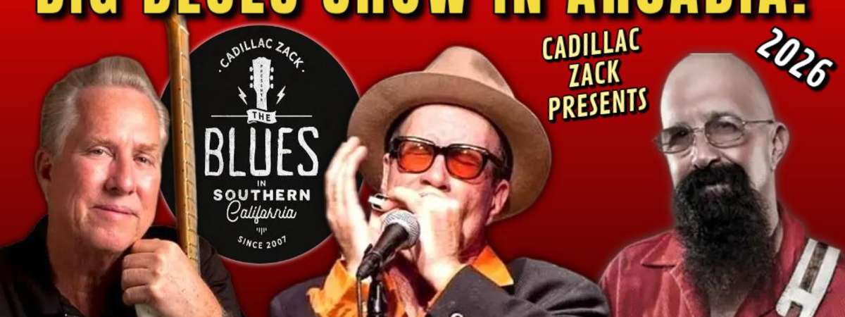MARK HUMMEL, ANSON FUNDERBURGH & JUNIOR WATSON - 3 Blues Legends - Arcadia!