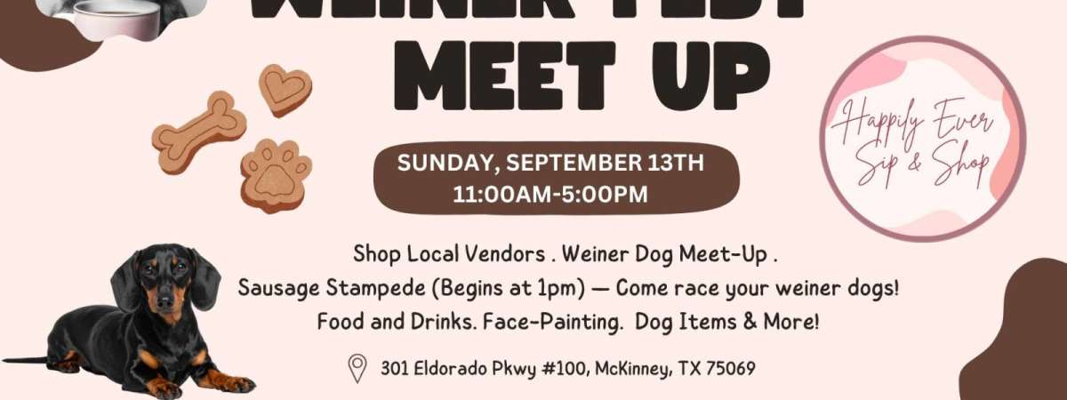 McKinney Weiner Dog Festival + Meet Up