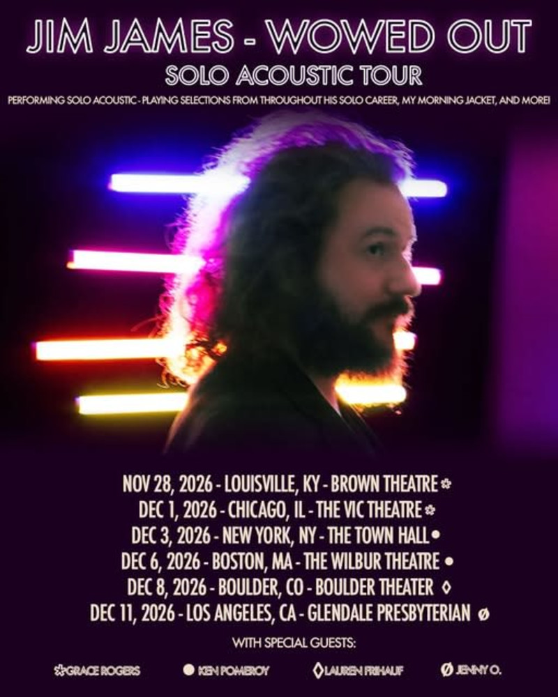 Jim James (Solo Acoustic): Wowed Out Tour w/ Grace Rogers