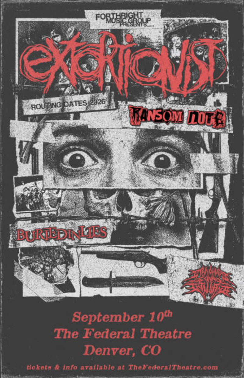 Extortionist w/ Ransom Note + Buried In Lies