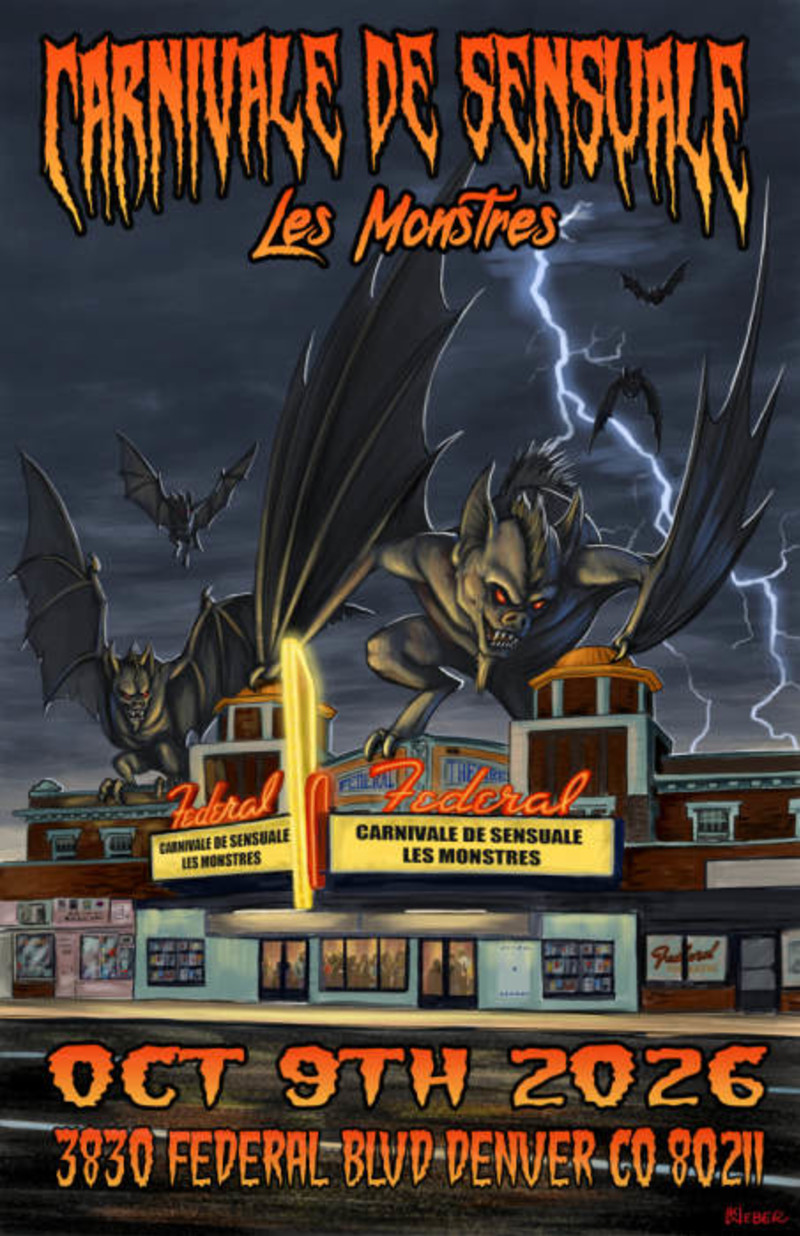 Carnivale De Sensuale: Les Monstres - Night 1 Our Halloween Spectacular Staring: The Flying Brain, Eros Sea, and Poseidon