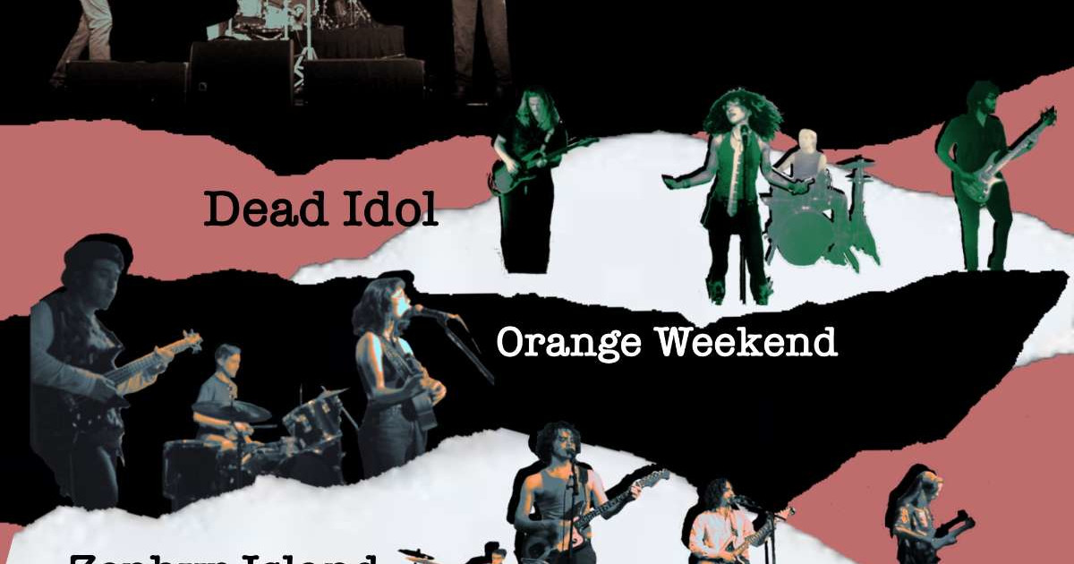 Zephyr Island // Orange Weekend // Confluence // Dead Idol