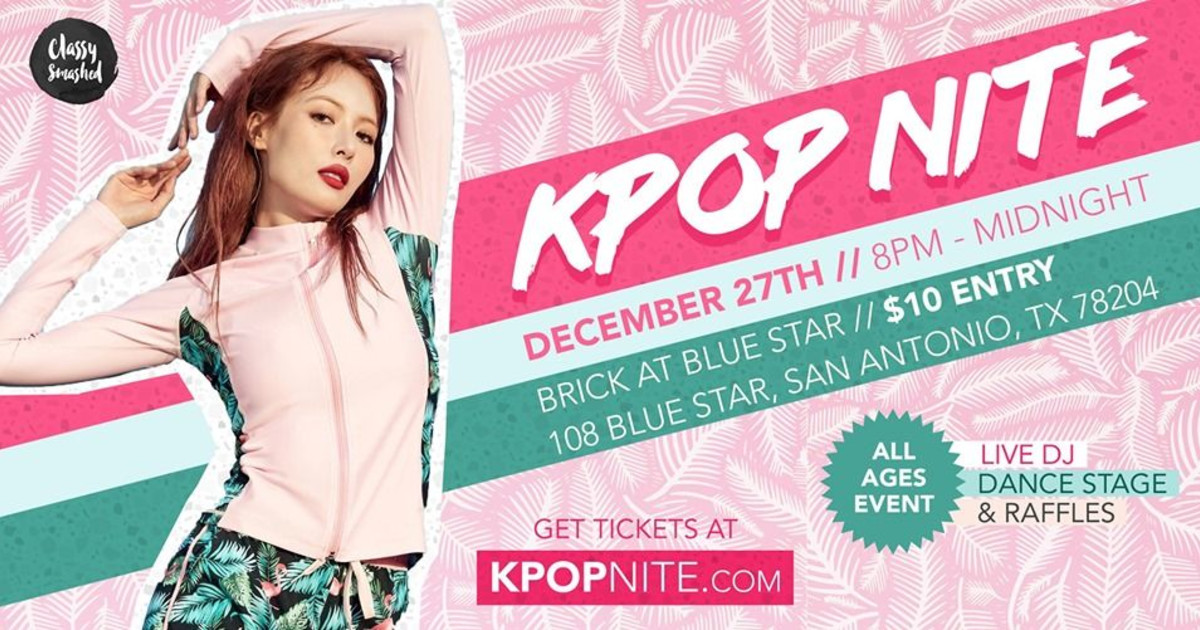 Kpop Nite in San Antonio at Brick at Blue Star Arts Complex