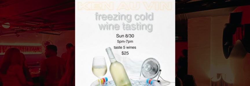 Freezing Cold Wine Tasting wine bar