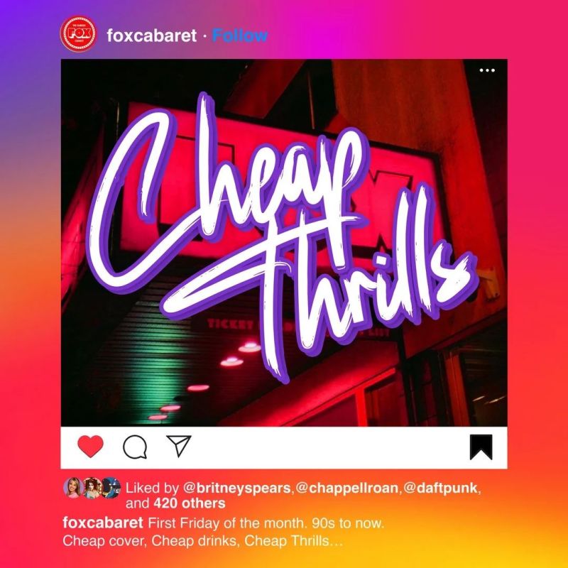 Cheap Thrills Dance Party