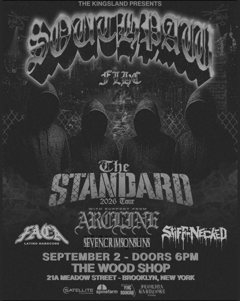 Southpaw FLHC, Arcline at The Wood Shop with Seven Crimson Suns, FACA, Stiff-Necked