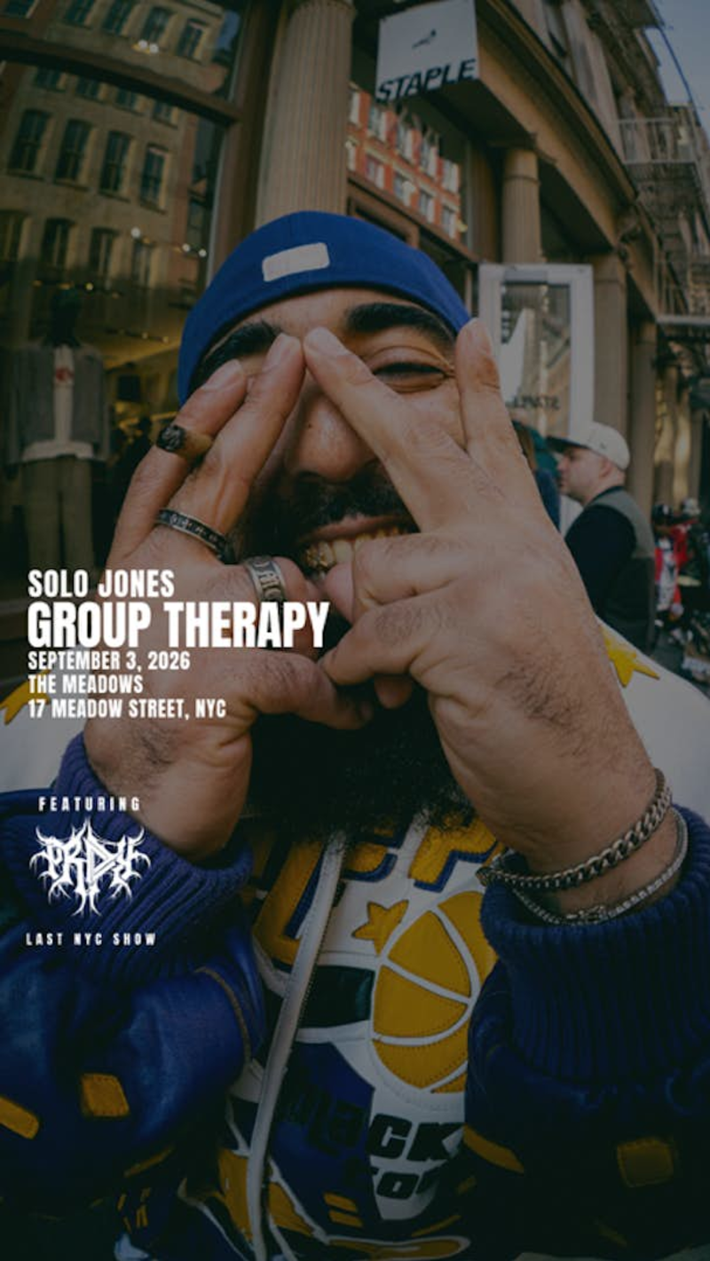 Solo Jones presents: Group Therapy with PRDX