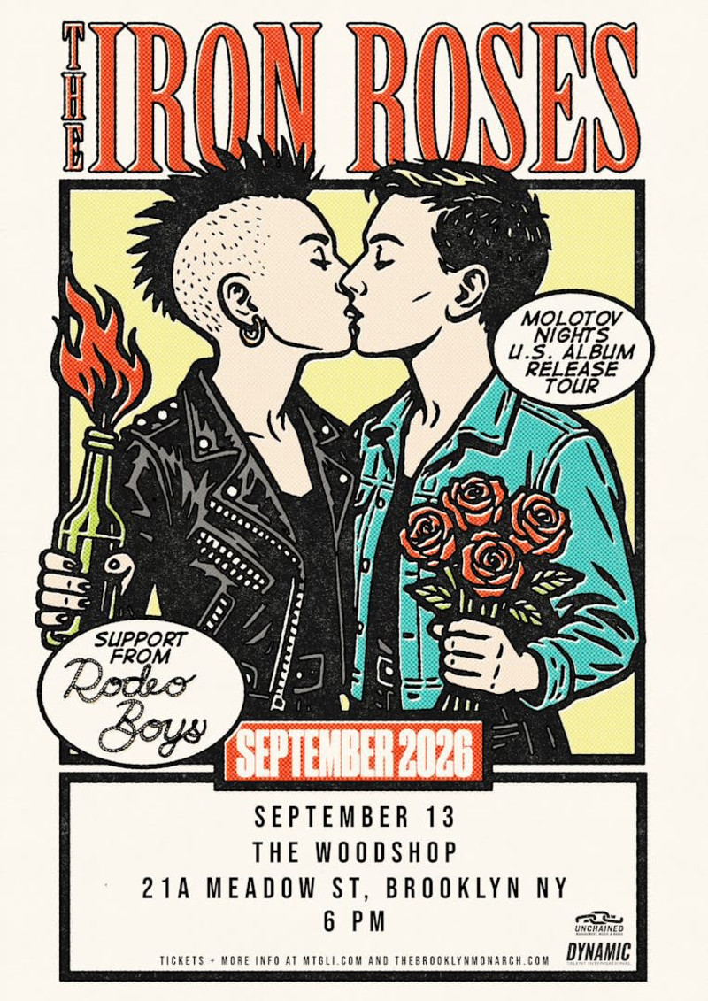 The Iron Roses - Molotov Nights US Album Release Tour with Rodeo Boys