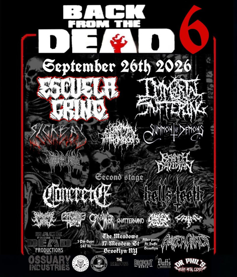 Back From the Dead Fest 6
