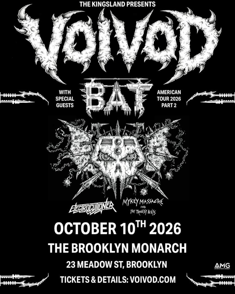 Voivod  with BAT, Electrocutioner, Mykey Massacre