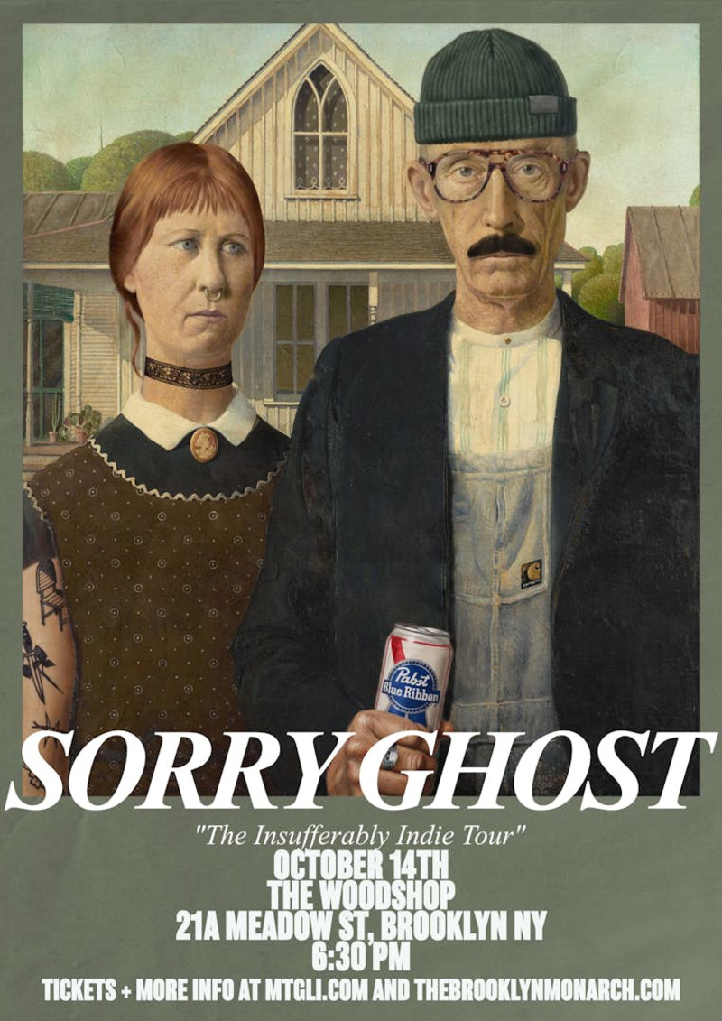 Sorry Ghost with Kevin Walkman The Insufferanbly Indie Tour