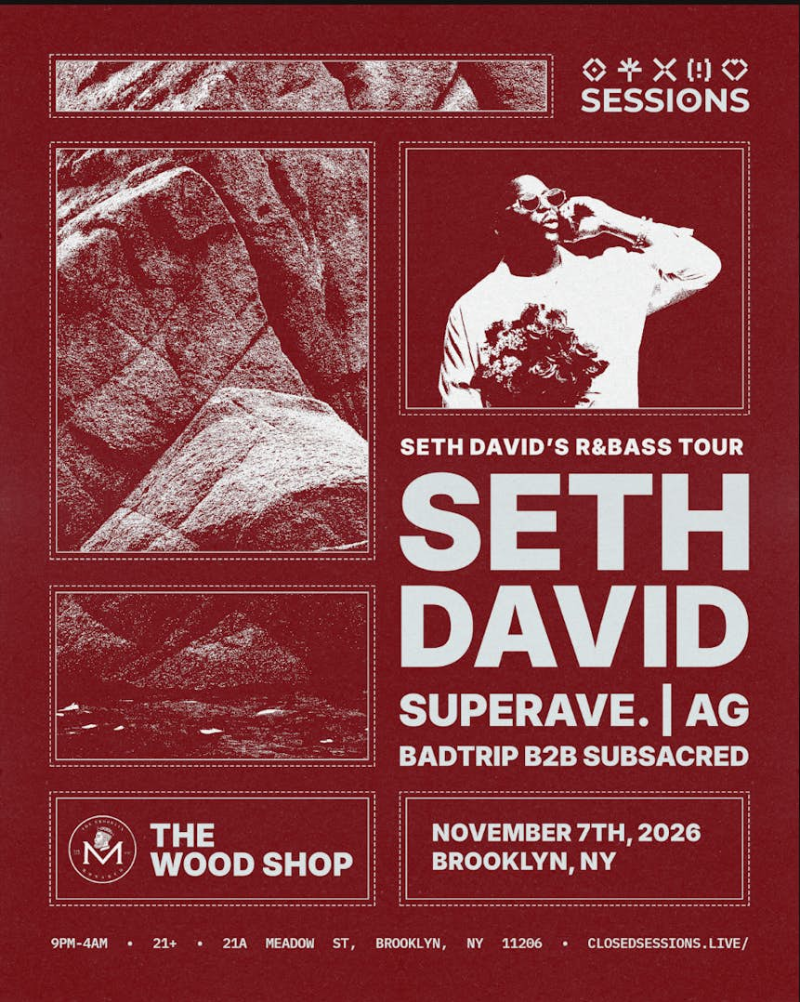 Seth David’s R&Bass Tour