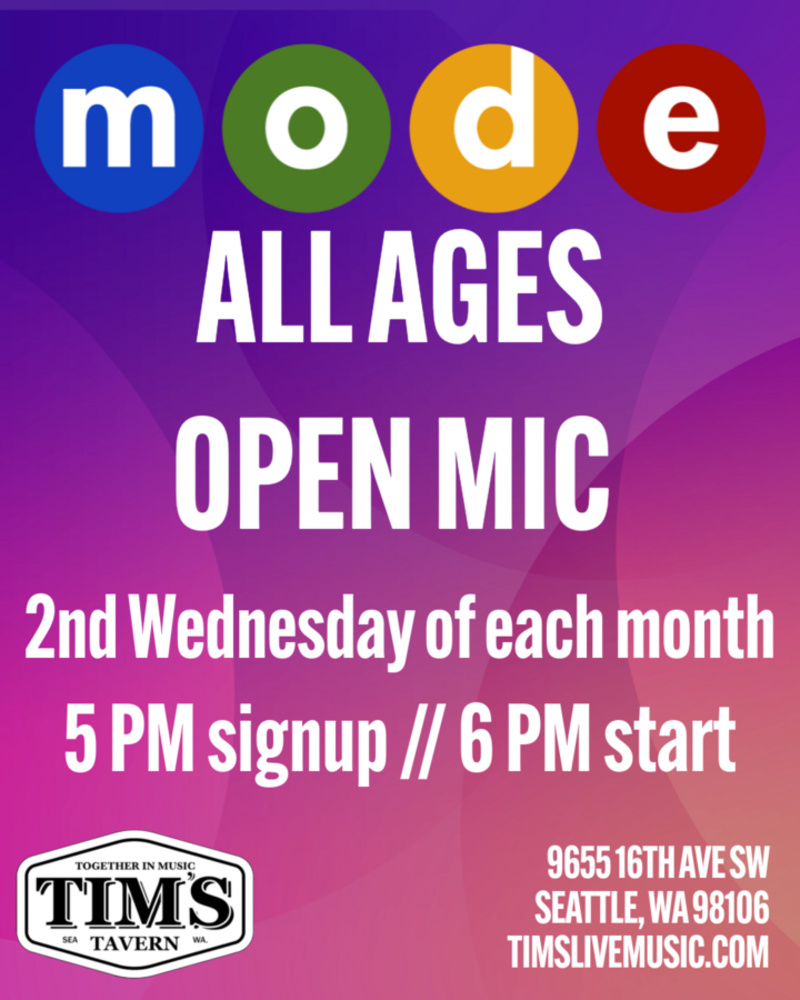 Mode Music All-Ages Open Mic