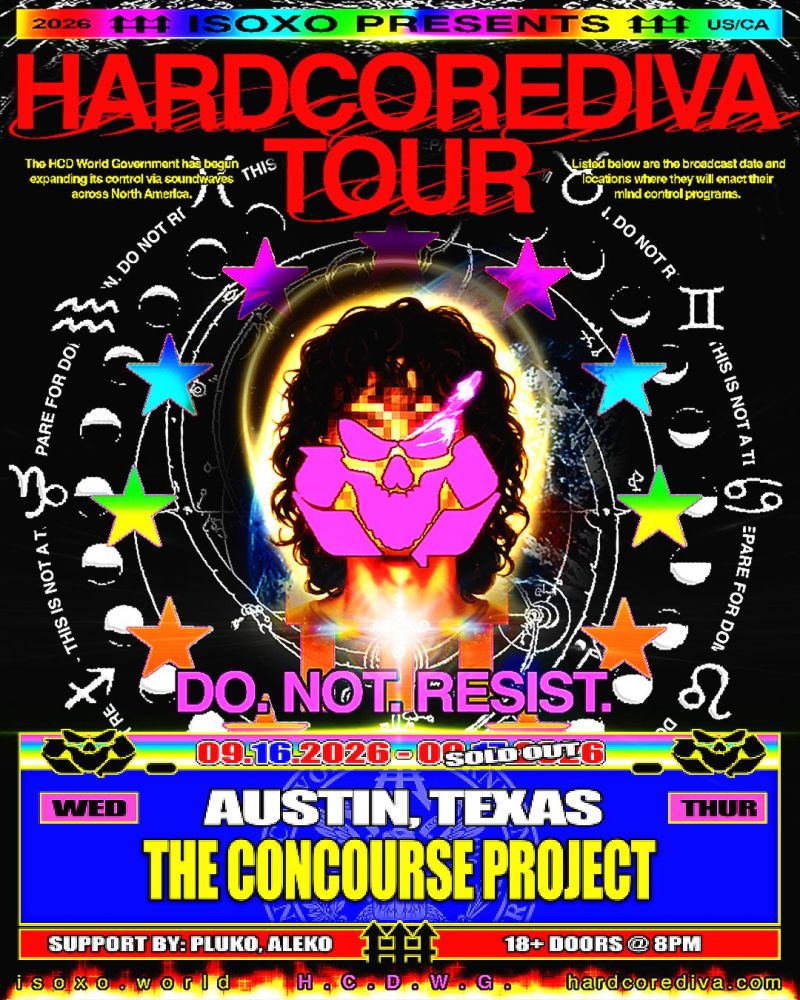 ISOxo pres: Hardcore Diva (Night 2) at The Concourse Project