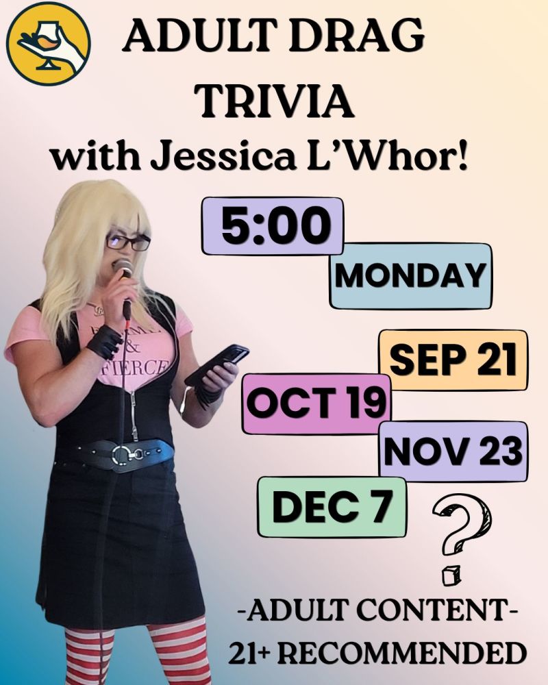 Adult Drag Trivia with Jessica L'Whor!