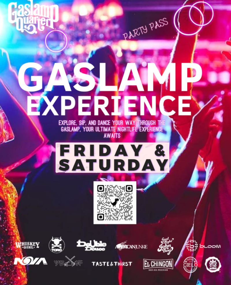 Gaslamp Experience 10 CLUBS IN 1 NIGHT