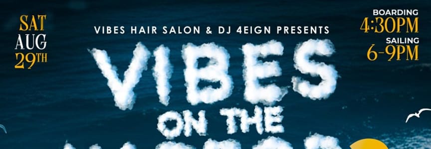 VIBES ON THE HARBOR 2 | Boston’s Blue & White Boat Party