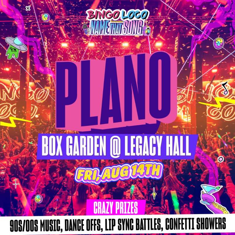Bingo Loco: Name That Song