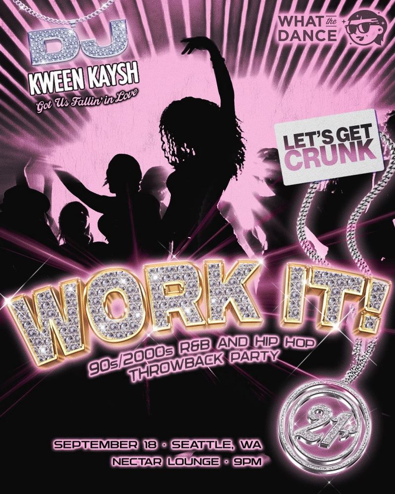 WORK IT! : 90s/2000s R&B and Hip Hop Night