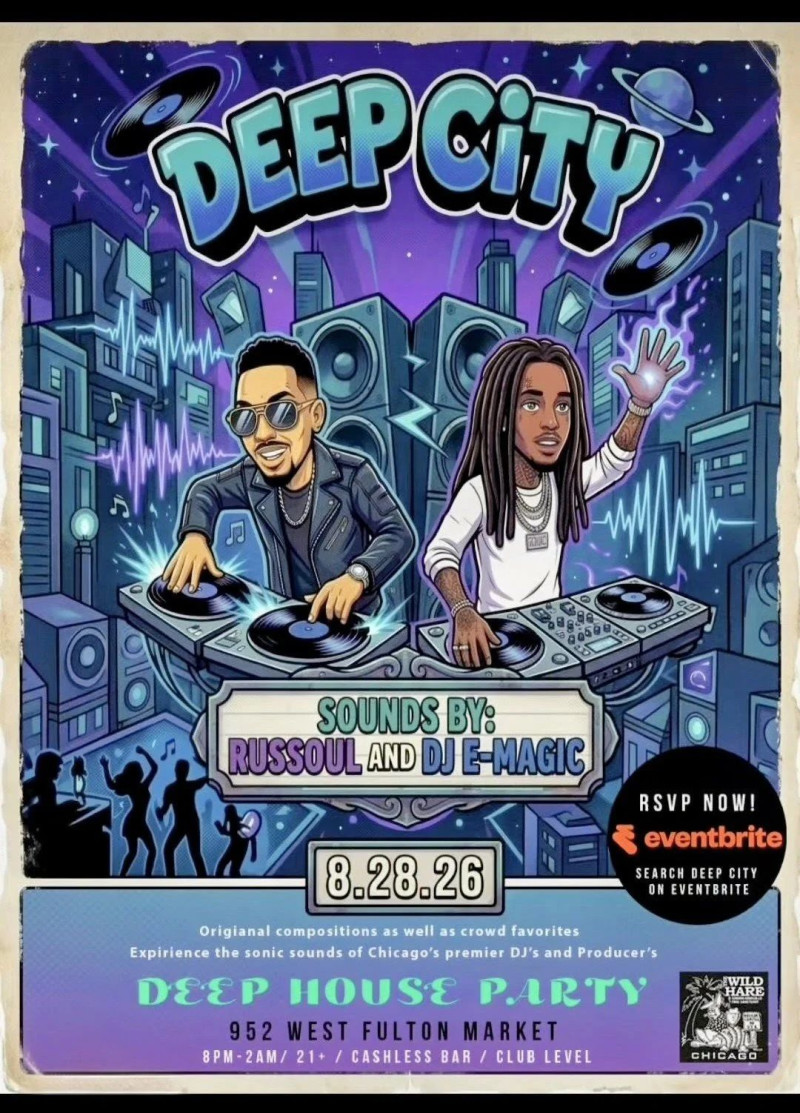 Dj E-magic & DJ russoul: deep city house rave