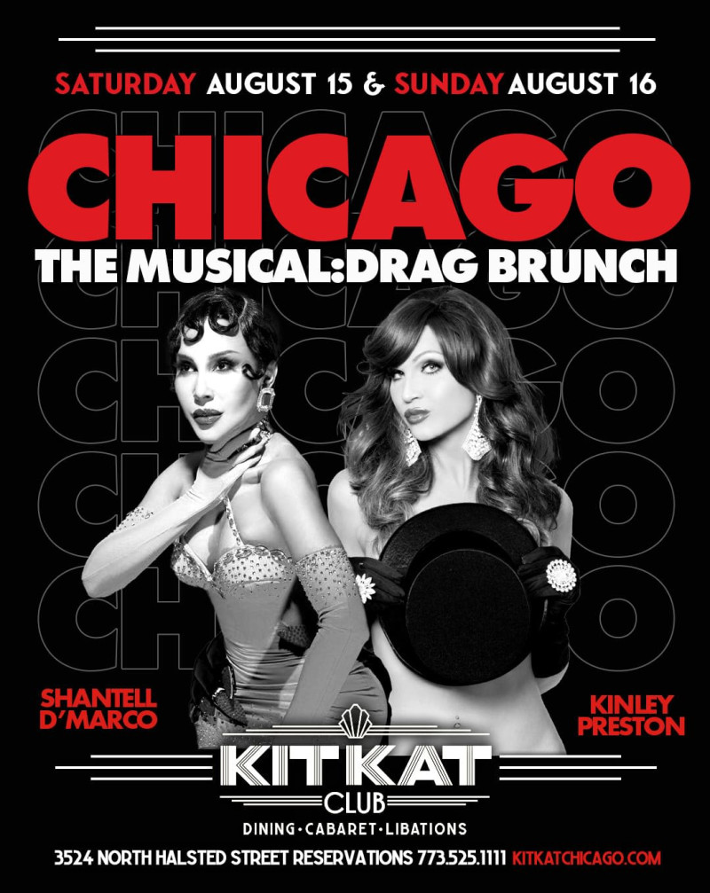 Chicago the Musical Bottomless Drag Brunch