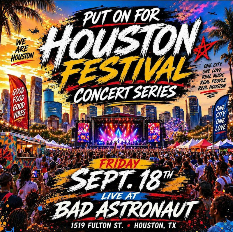 Trae Tha Truth X Bad Astronaut Present: Houston Festival Concert Series