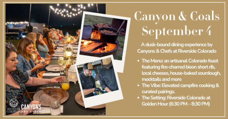 Canyon & Coals: A Dusk-Bound Dining Experience by Canyons & Chefs