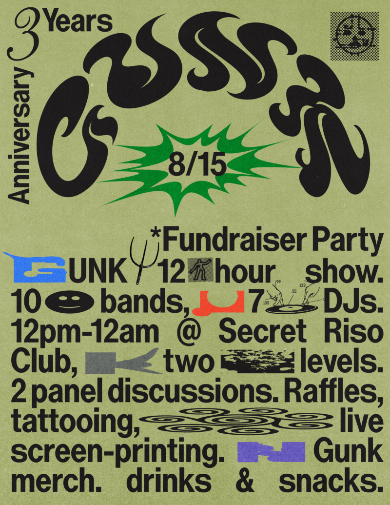 GUNK's 3rd Birthday Party