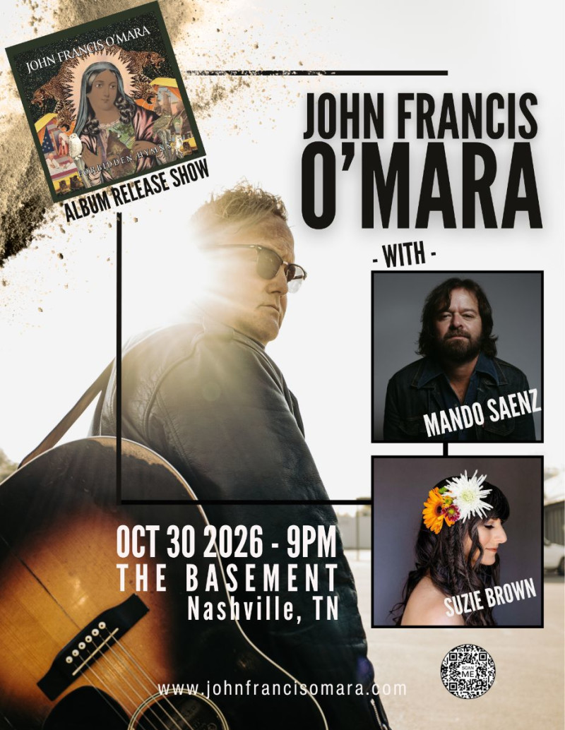 John Francis O'mara with Mando Saenz and Suzie Brown