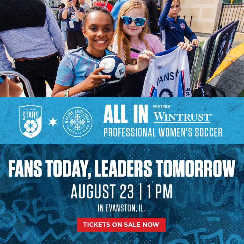 ALL IN: Chicago Stars FC vs. Racing Louisville FC