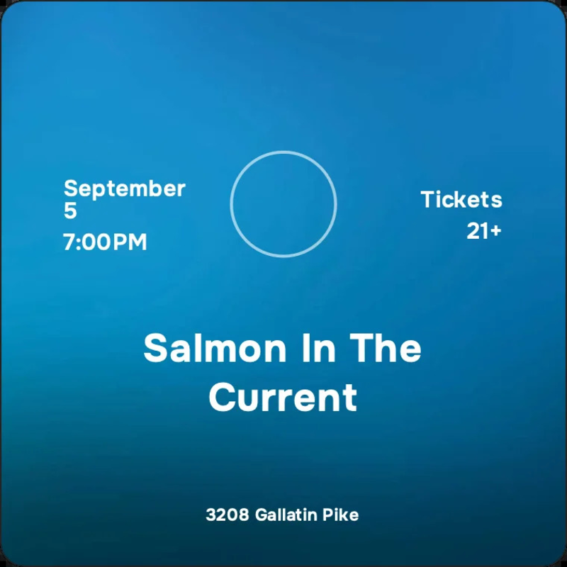 Salmon In The Current