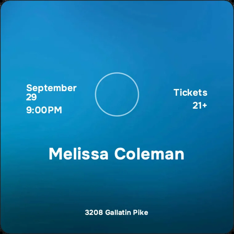 Melissa Coleman