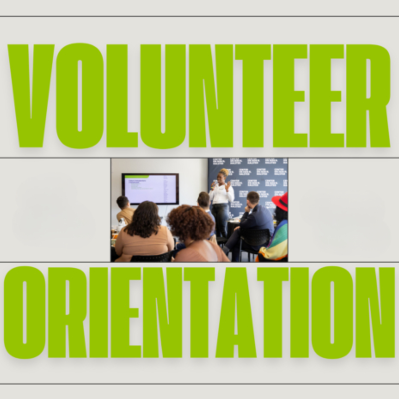 Volunteer Orientation