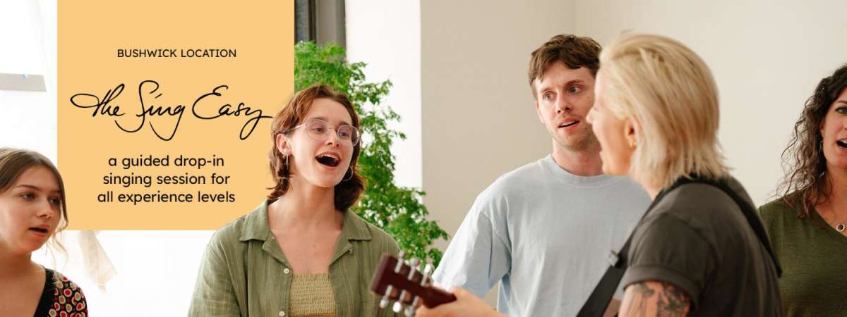 The Sing Easy™: A Guided Drop-In Singing Session (Bushwick)