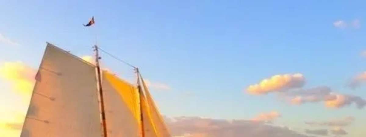 Sunset Sail on America 2