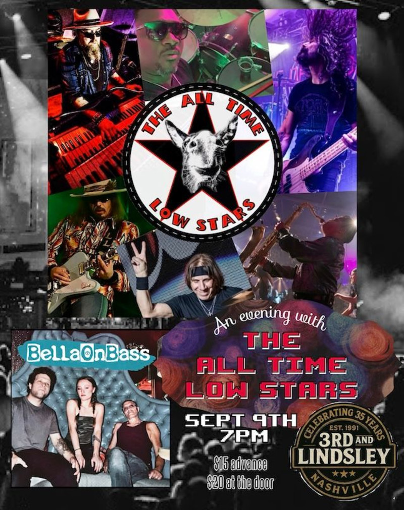 "All Time Low Stars' Featuring Peter Keys, Lance Lopez, Troy Luchetta, Louis ‘Flip’ Winfield, Michael Devin and Miqui Gutierrez