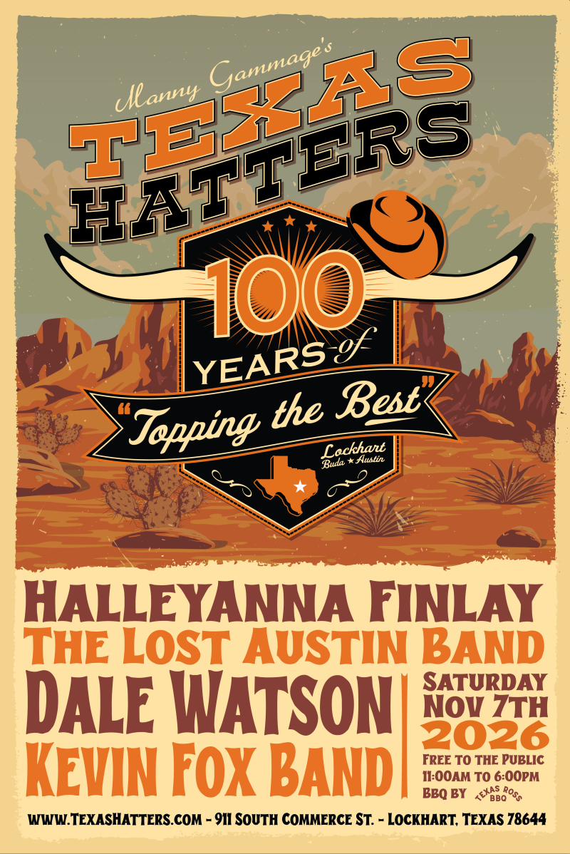 Texas Hatters 100th Anniversary w/ HalleyAnna Finlay & More