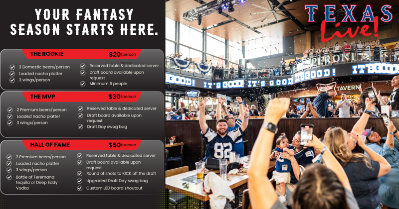 Fantasy Football Draft Parties