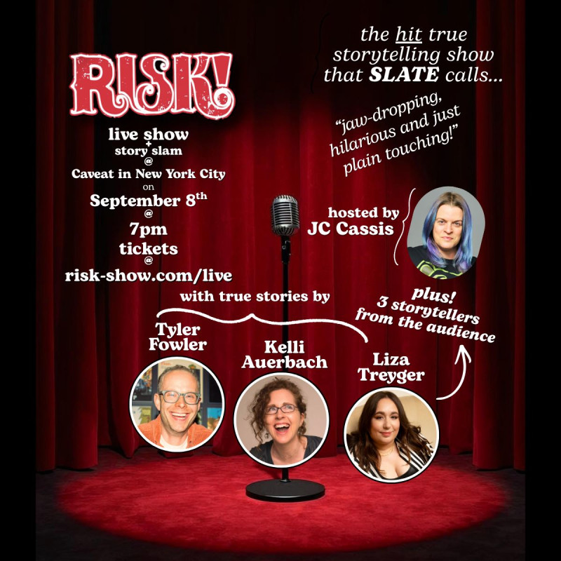 RISK! live show and story slam in New York