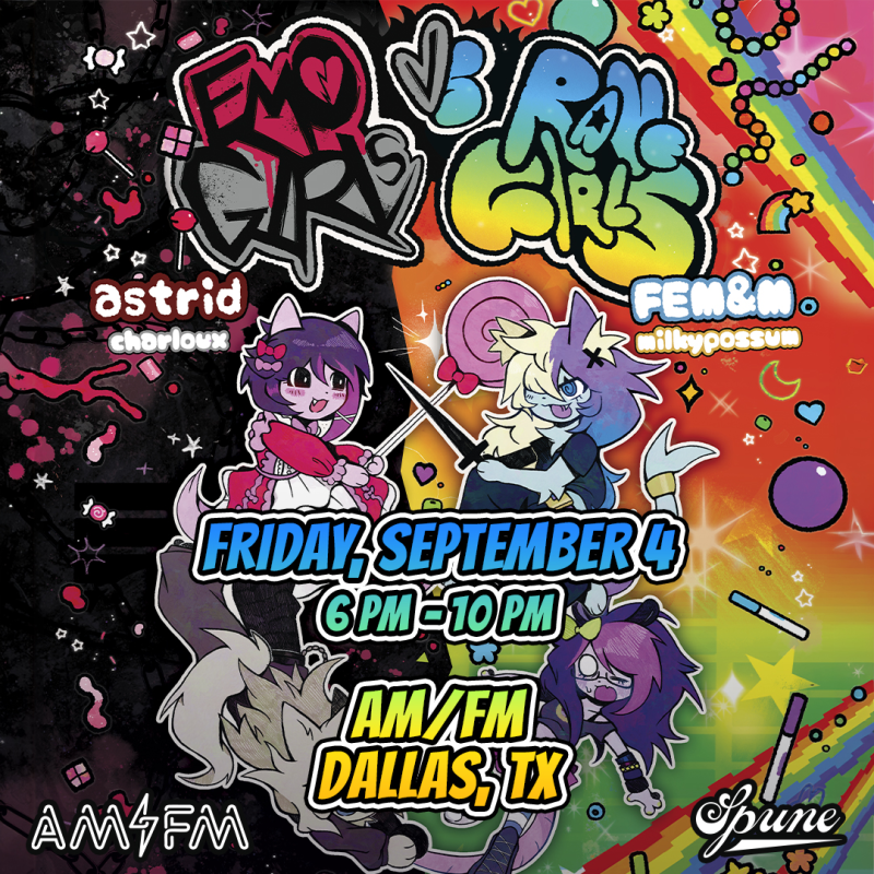 Fem&M X Astrid   Emo Girls Vs Rave Girls