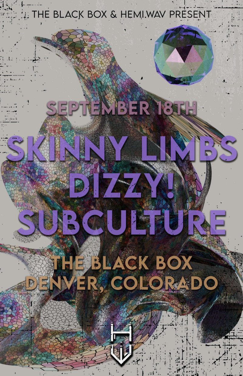 The Black Box & Hemi.Wav present: Skinny Limbs w/ Dizzy!, Subculture