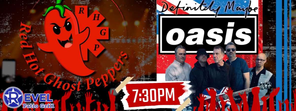Red Hot Chili Peppers Tribute - Red Hot Ghost Peppers & Oasis Tribute